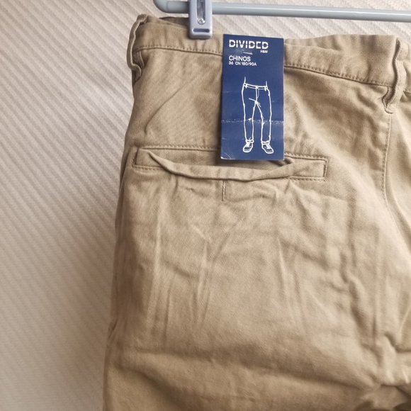 1025 - Divided 36W Chinos - Picture 5 of 6